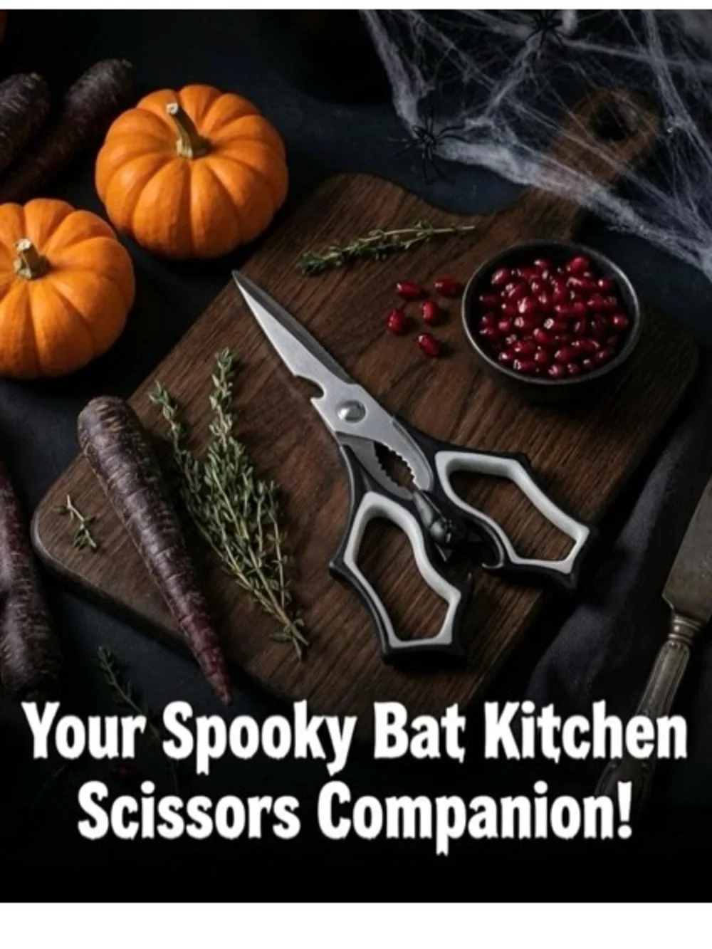 Bat Kitchen Scissors -